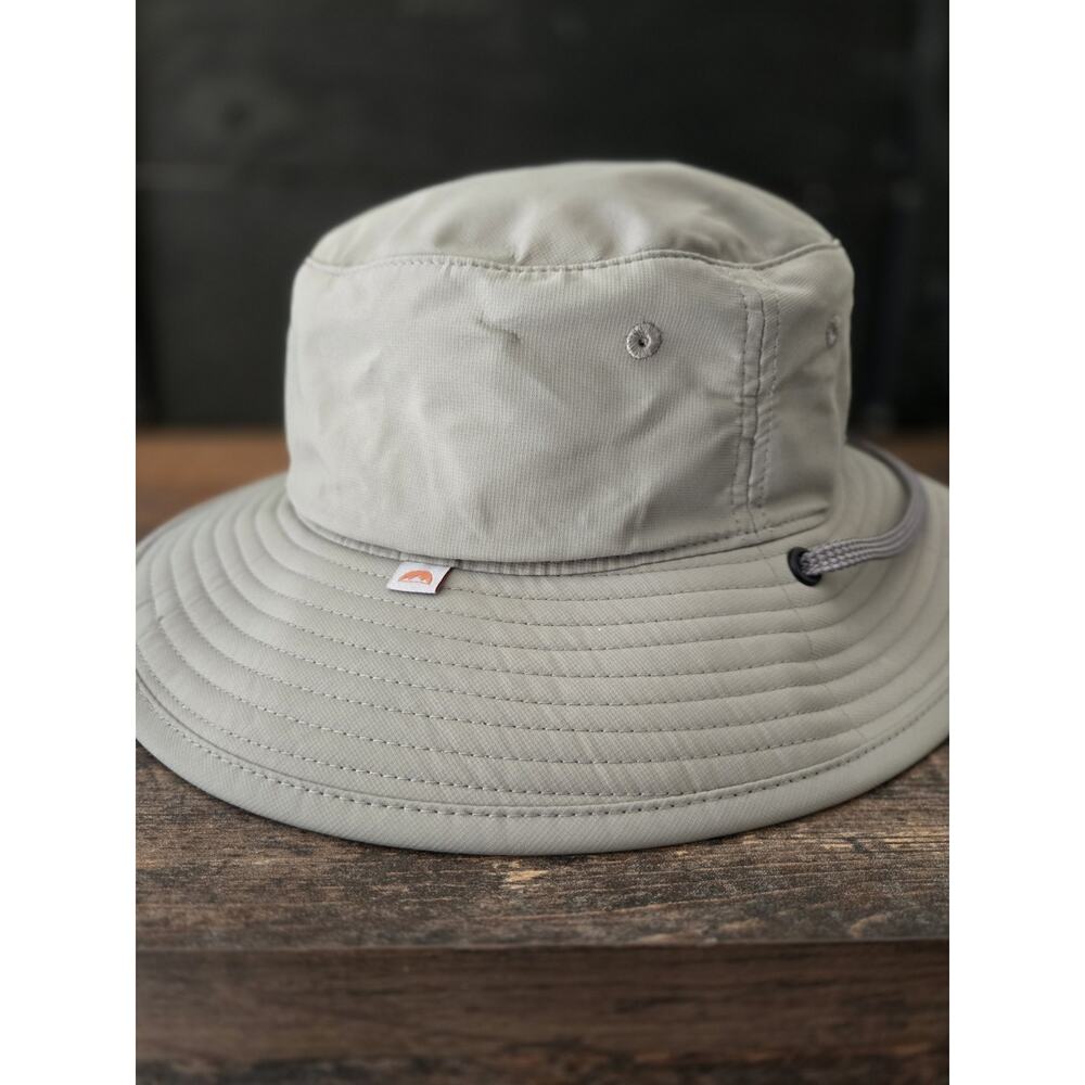 Solar Escape Sun Shade Hat Wide Brim UV Protection OS Grey Taupe‎